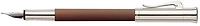 Stylo plume Faber-Castell, série Guilloche Resin Cognac