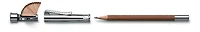 Crayon à mine en bois Faber-Castell, Graf von, série Perfect Pencil Brun