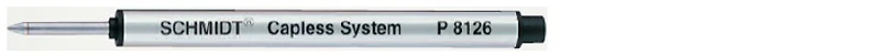 Schmidt Roller refill, Capless System serie Red ink  (P8126)