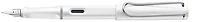 Lamy Fountain pen, Safari series White Chrome Clip (Without pump)