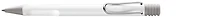Stylo bille Lamy , série Safari Blanc Clip Chrome
