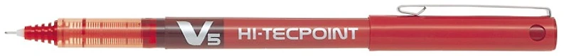 Pilot Roller ball, V series Red ink