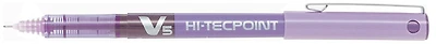 Pilot Roller ball, V series Purple ink