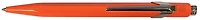 Stylo bille Caran d'Ache, série Office Fluo Orange fluo