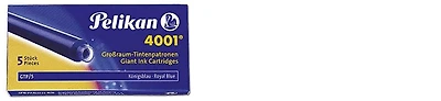 Pelikan Ink cartridge, Refill & ink series Royal blue ink (Long)