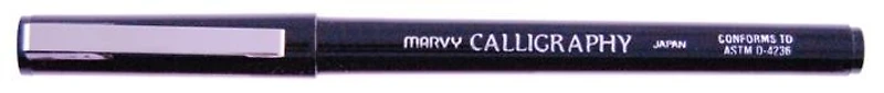 Marvy Felt pen, Calligraphy serie Black ink