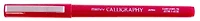 Marvy Felt pen, Calligraphy serie Red ink