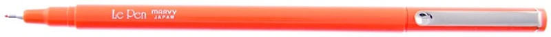 Marvy Felt pen, Le Pen serie Orange ink