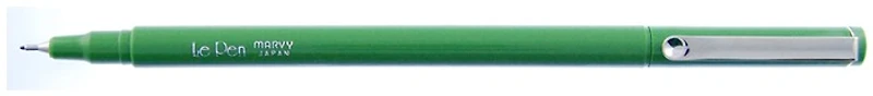 Crayon feutre Marvy, série Le Pen Encre verte olive