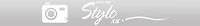 Stylo recyclé Clara blanc avec garniture verte