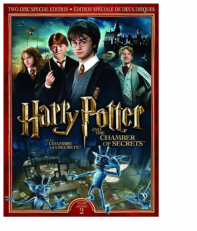 Harry Potter and the Chamber of Secrets (DVD) - Bilingual
