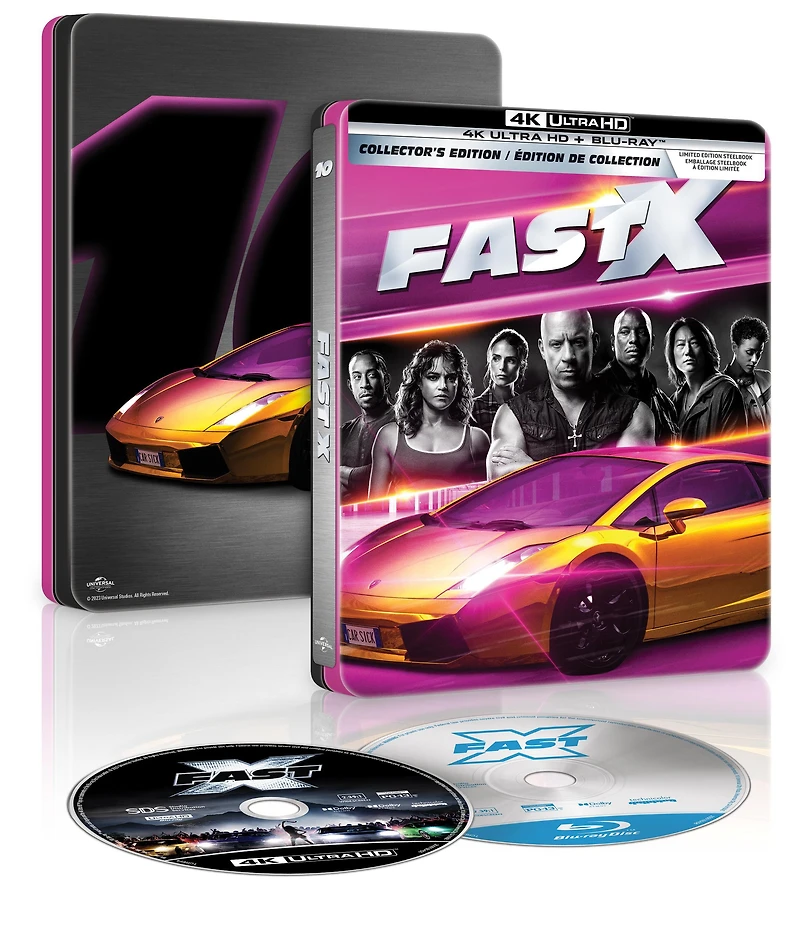 FAST & FURIOUS FAST X LMT ED EXCL STLBK 4K BIL