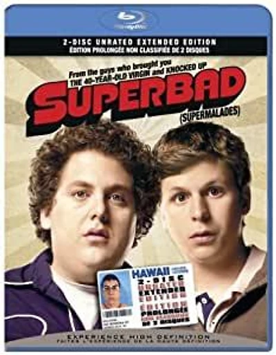 Superbad: Unrated Extended Edition / Supermalades : dition prolonge non classife (Bilingual) [Blu-ray]