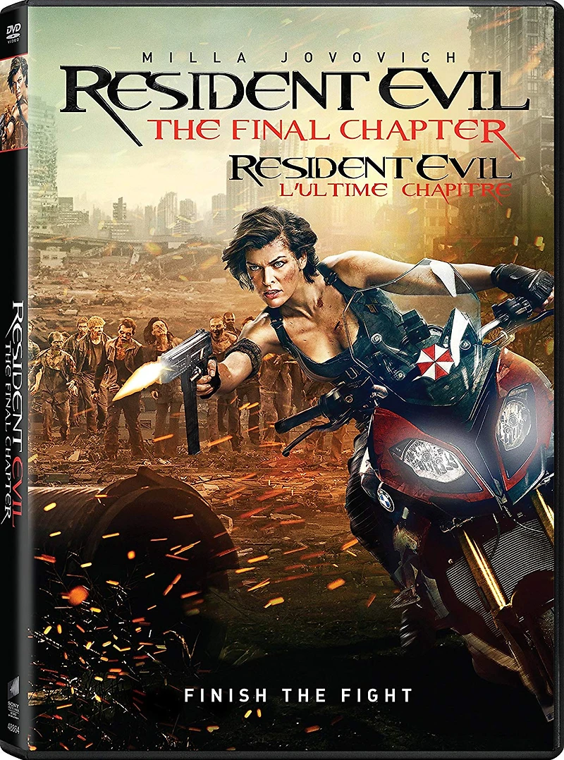 RESIDENT EVIL P6 FINAL CHAPTER DVD