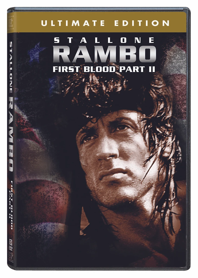 RAMBO: FIRST BLOOD PART 2 DVD