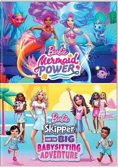 Barbie Double Feature: Barbie: Mermaid Power / Barbie: Skipper and the Big Babysitting Adventure