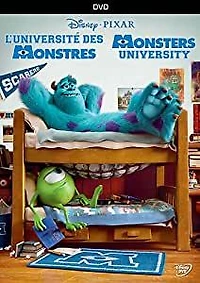 MONSTERS UNIVERSITY DVD BIL