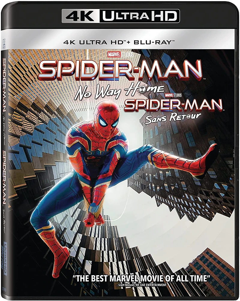 SPIDER-MAN: NO WAY HOME 4K/BLU/DIG BIL