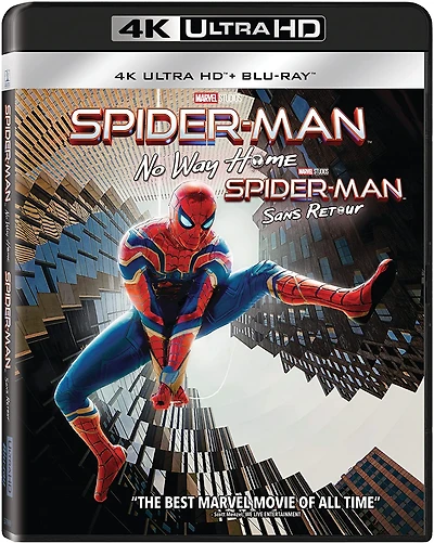 SPIDER-MAN: NO WAY HOME 4K/BLU/DIG BIL