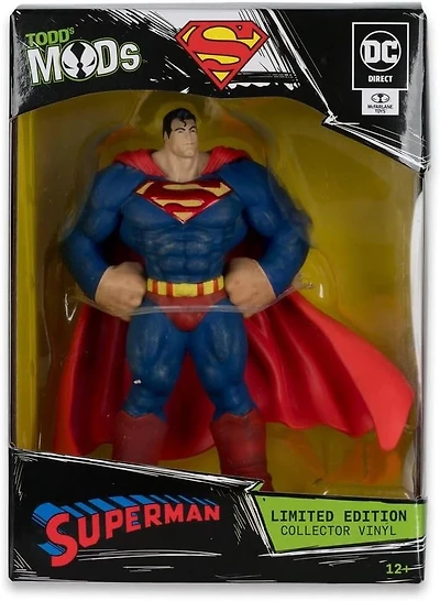 Superman (Todd's Mods) Limited Edition Collector Vinyl 4.5" Posed Figure