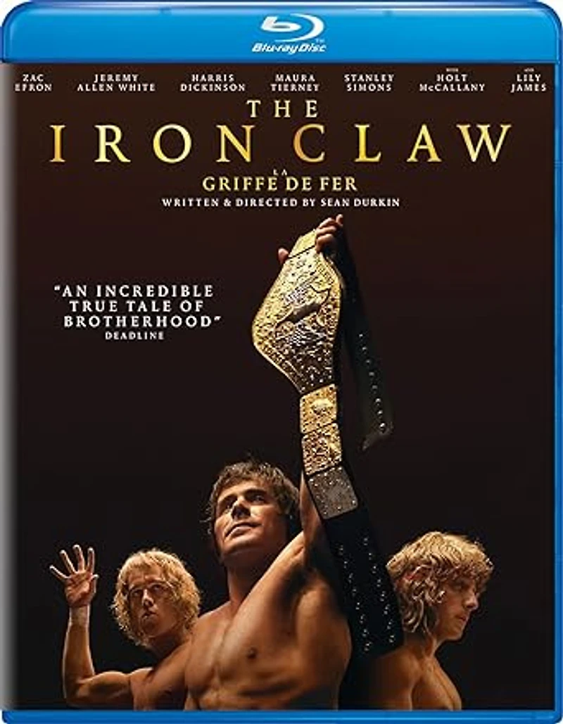 IRON CLAW, THE BLU/DVD BIL