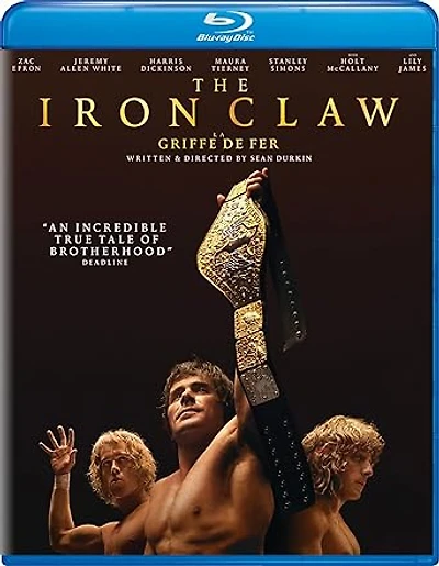 IRON CLAW, THE BLU/DVD BIL