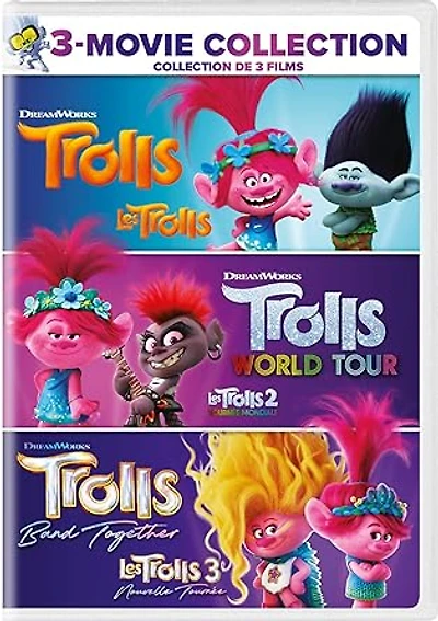 Trolls 3-Movie Collection [DVD]