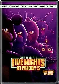 FIVE NIGHTS AT FREDDY’S DVD BIL