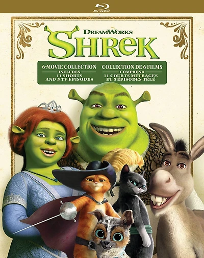 SHREK 6 MOVIE COLLECTION BLU ENG