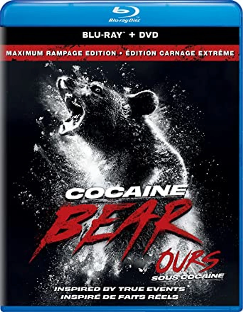 COCAINE BEAR BLU/DVD BIL