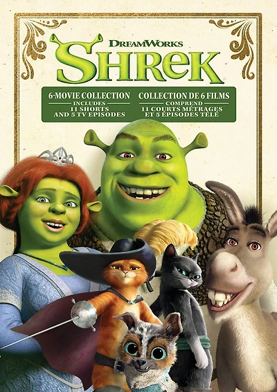 SHREK 6 MOVIE COLLECTION DVD ENG