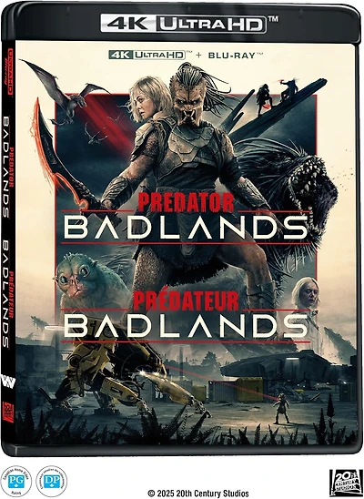 PREDATOR: BADLANDS 4K/BLU BIL
