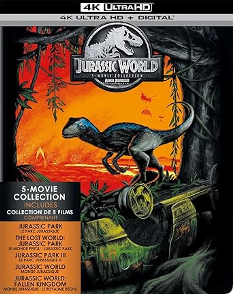 JURASSIC WORLD ULTIMATE COLLECTION LTD ED STLBK 4K BIL