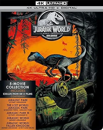 JURASSIC WORLD ULTIMATE COLLECTION LTD ED STLBK 4K BIL