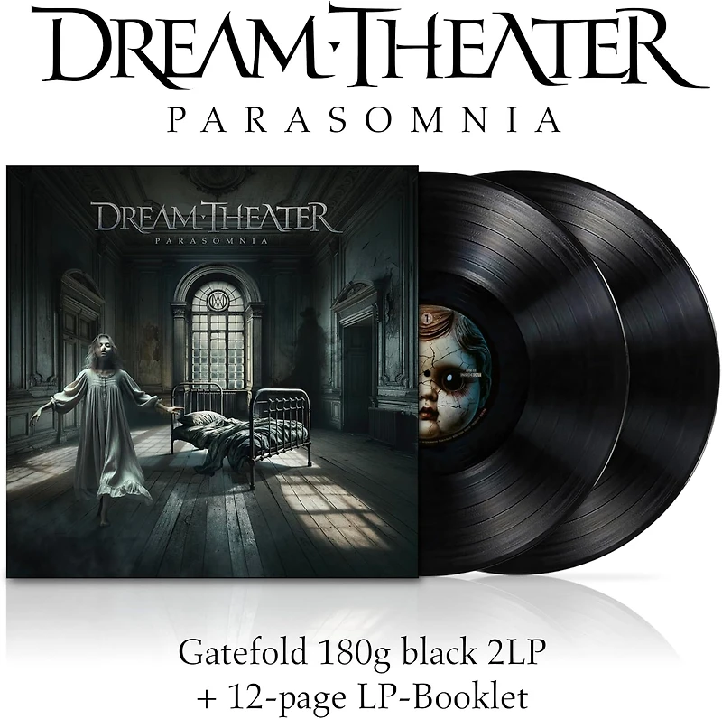 DREAM THEATER / PARASOMNIA (BLACK LP & LP-BOOKLET)