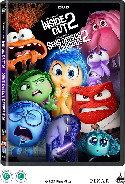 INSIDE OUT 2 DVD BIL