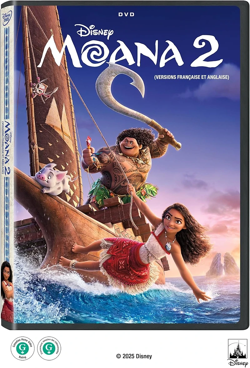 MOANA 2 DVD BIL