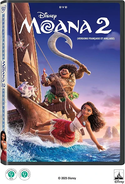 MOANA 2 DVD BIL