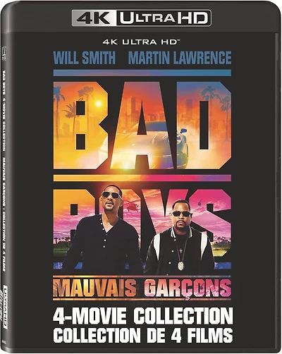 BAD BOYS ULTIMATE COLLECTION (1-4) 4K BIL