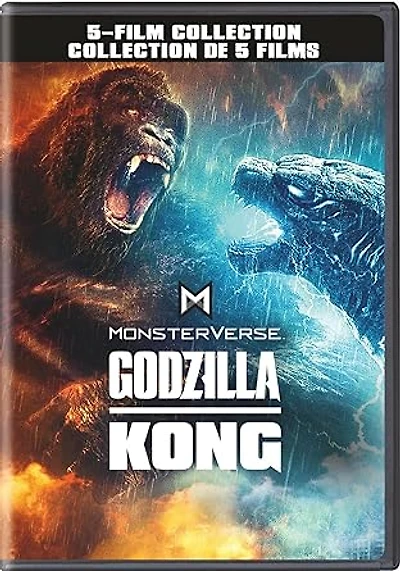GODZILLA X KONG: THE NEW EMPIRE 5 FILM COLLECTION DVD BIL