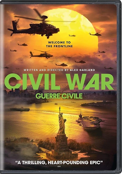 CIVIL WAR DVD BIL