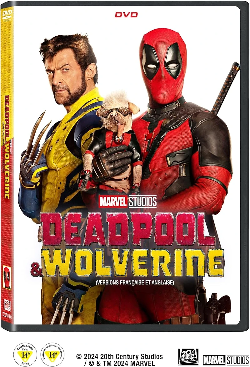 DEADPOOL & WOLVERINE DVD BIL
