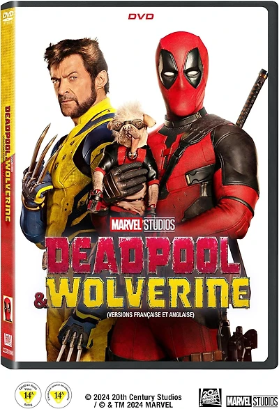 DEADPOOL & WOLVERINE DVD BIL
