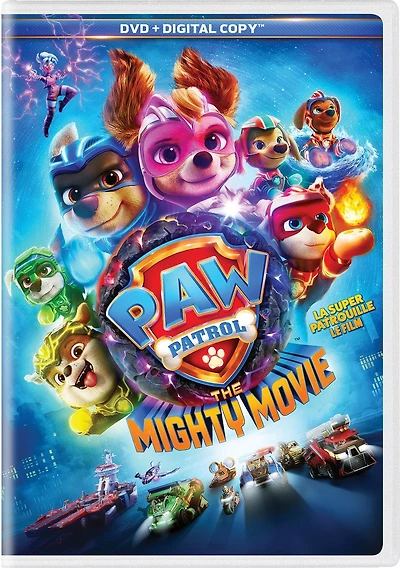 PAW PATROL: THE MIGHTY MOVIE DVD BIL