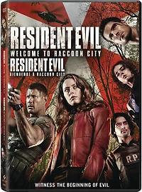 RESIDENT EVIL:  WELCOME TO RACCOON CITY DVD