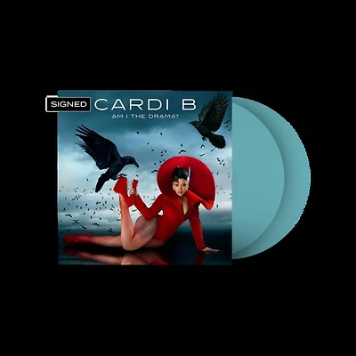 CARDI B / AM I THE DRAMA? (INDIE EX BABY BLUE SIGNED VINYL)