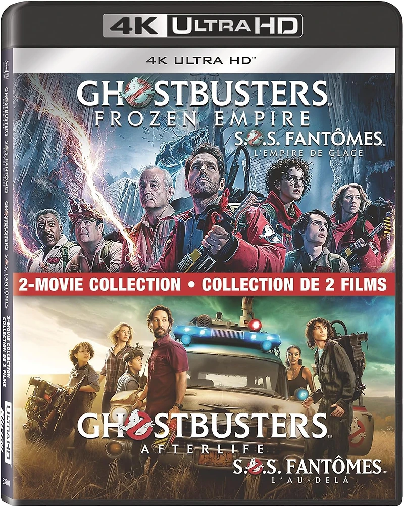 GHOSTBUSTERS: AFTERLIFE/FROZEN EMPIRE DBL FTR 4K BIL