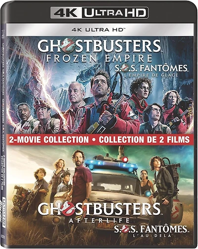 GHOSTBUSTERS: AFTERLIFE/FROZEN EMPIRE DBL FTR 4K BIL