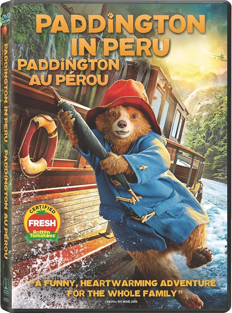 PADDINGTON IN PERU DVD BIL