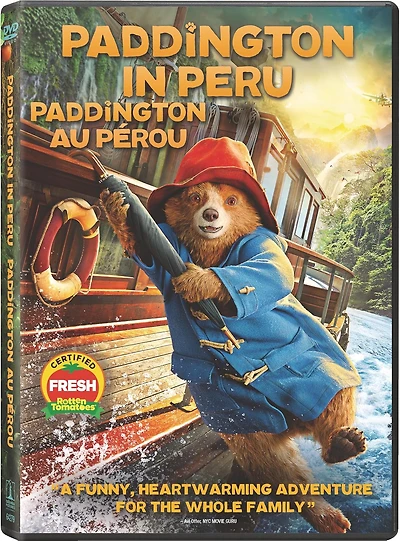PADDINGTON IN PERU DVD BIL